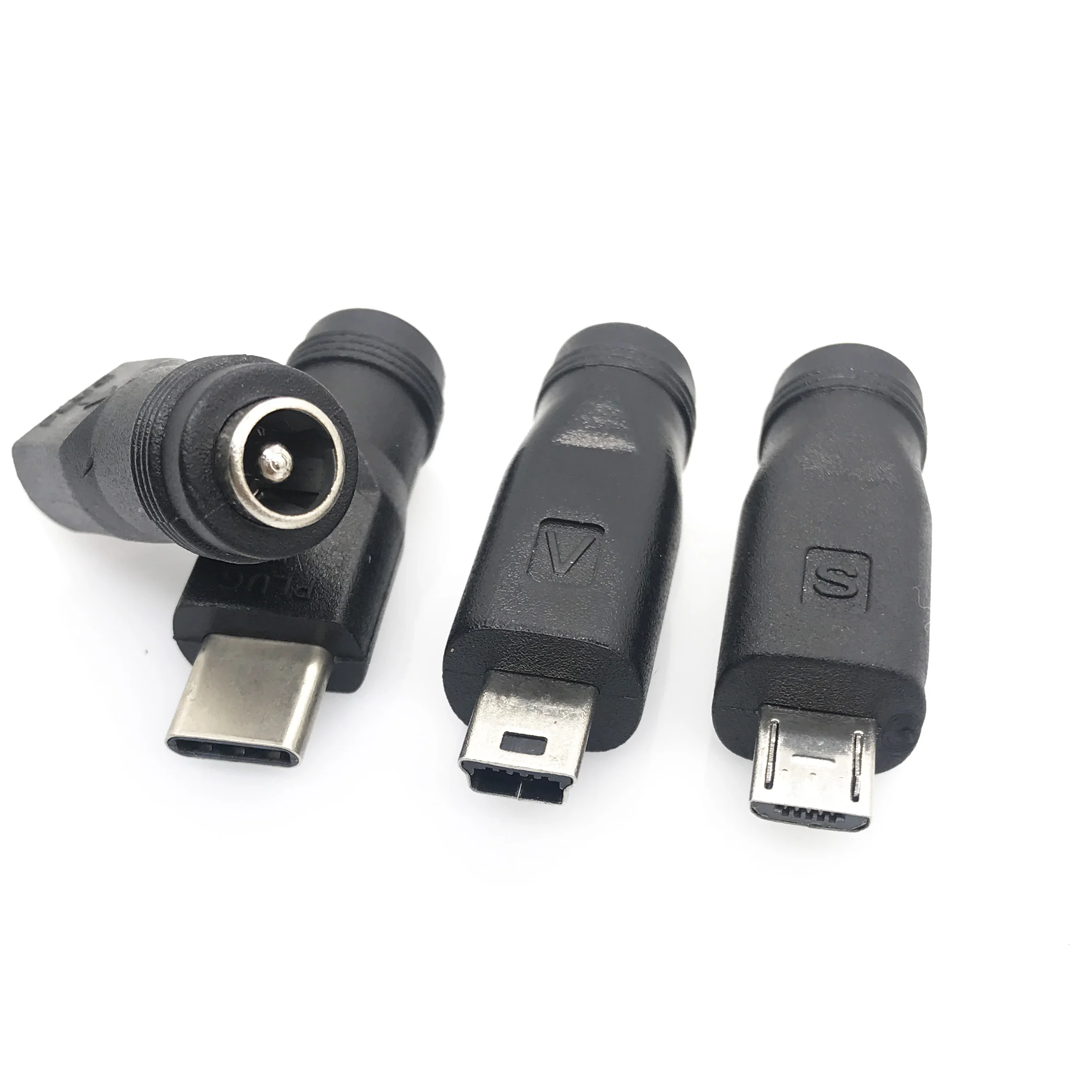 1 шт. 5 В DC 5,5*2,1 мм, разъем питания USB 3,1 type C USB-C type-c 5,5 мм* 2,1 мм Mini USB и Micro USB DC адаптер питания