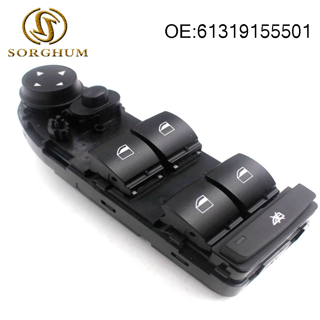 

61319155501 Electric Master Front Door-Window Switch For 07-10 BMW 328i