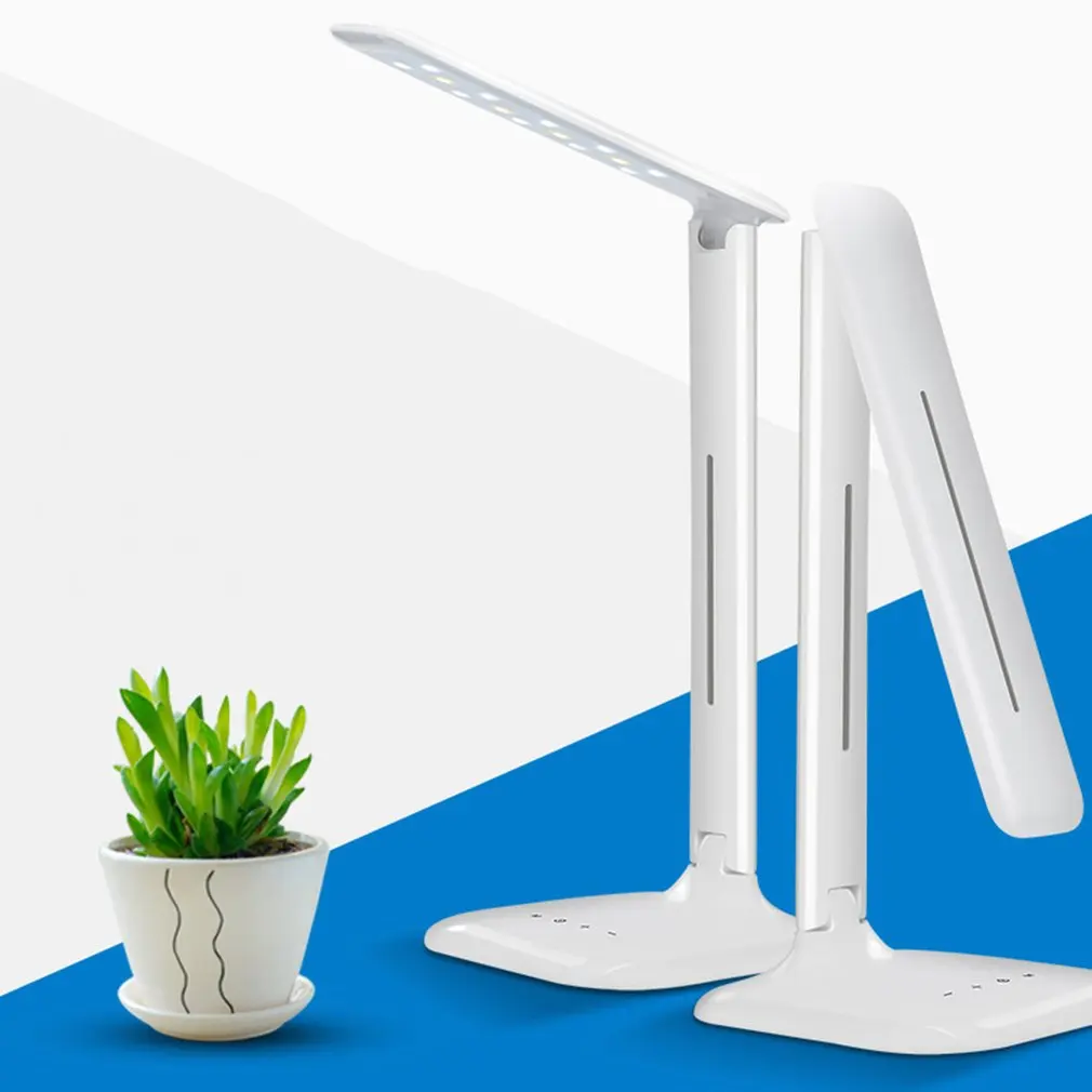 Eyes Protection Light Table Lamp Five-Level Dimmable Bendable Touch Sensor Control Table LED Desk Lamp