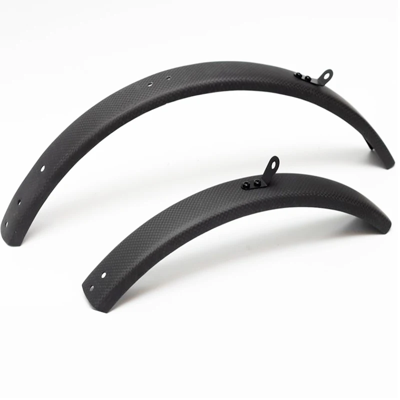 AceoffixType R L matte glossy Carbon Fiber Bike Fender, For Brompton