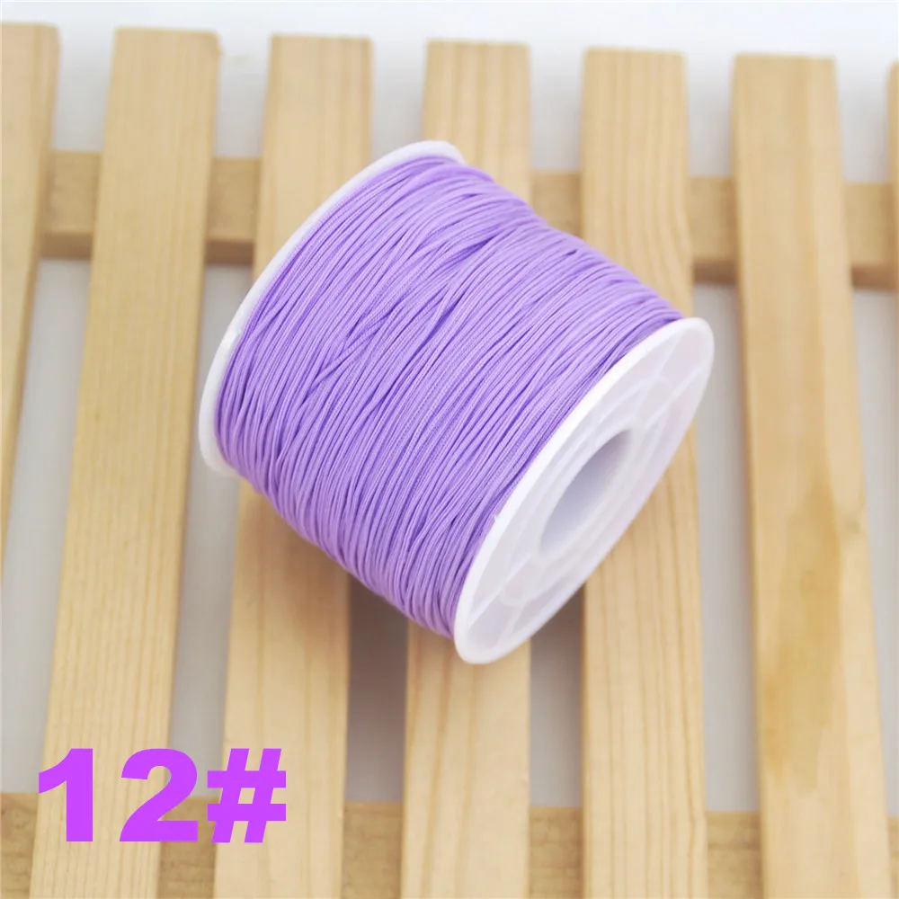 Premium Nylon Macrame Beading Cord - 0.6mm, 130m Spool