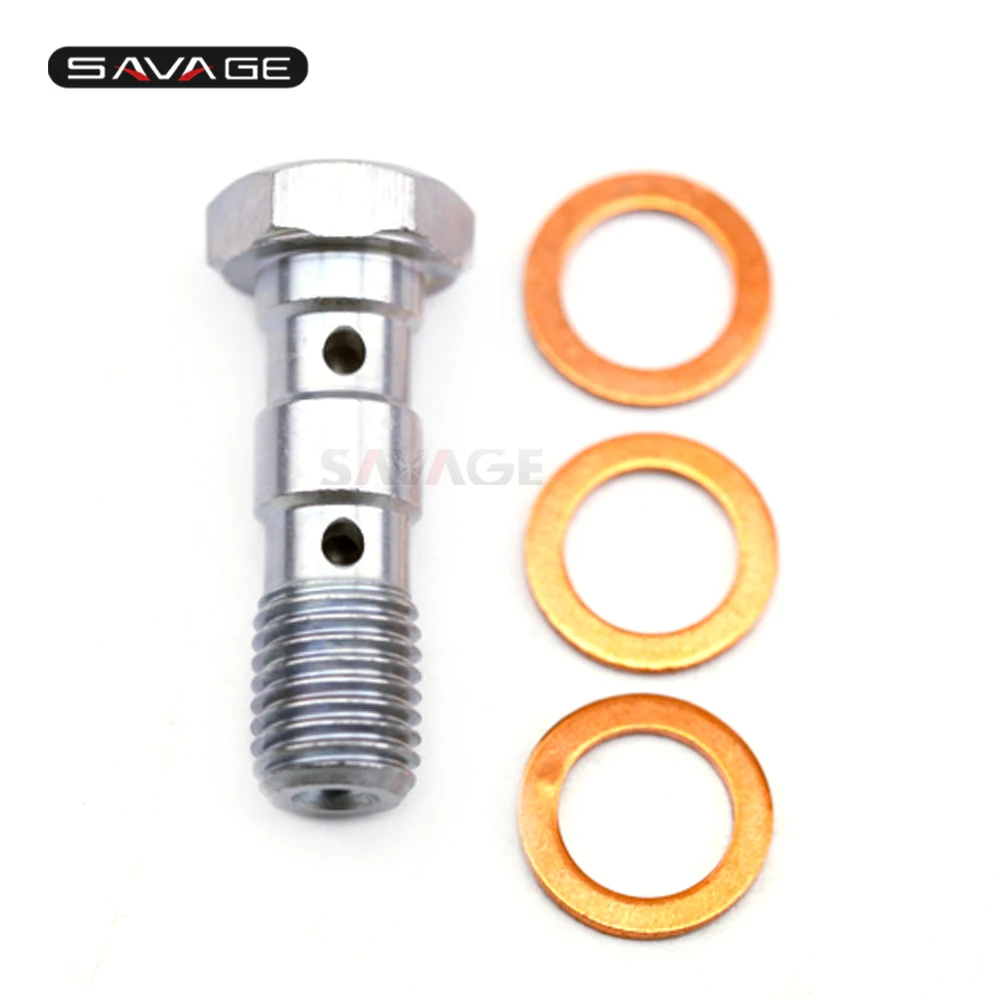 S  Motorcycle Universal  Banjo&nbsp;Bolt&nbsp;Brake&nbsp;Master&nbsp;Cylinder&nbsp;Oil Hose Screw  (16)