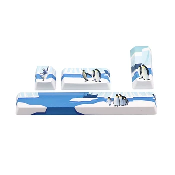 

4keys/set PBT Replacement ESC DIY Allover Dye 6.25U Accessory Spacebar Keycap Mechanical Keyboard Computer Decorative For MX