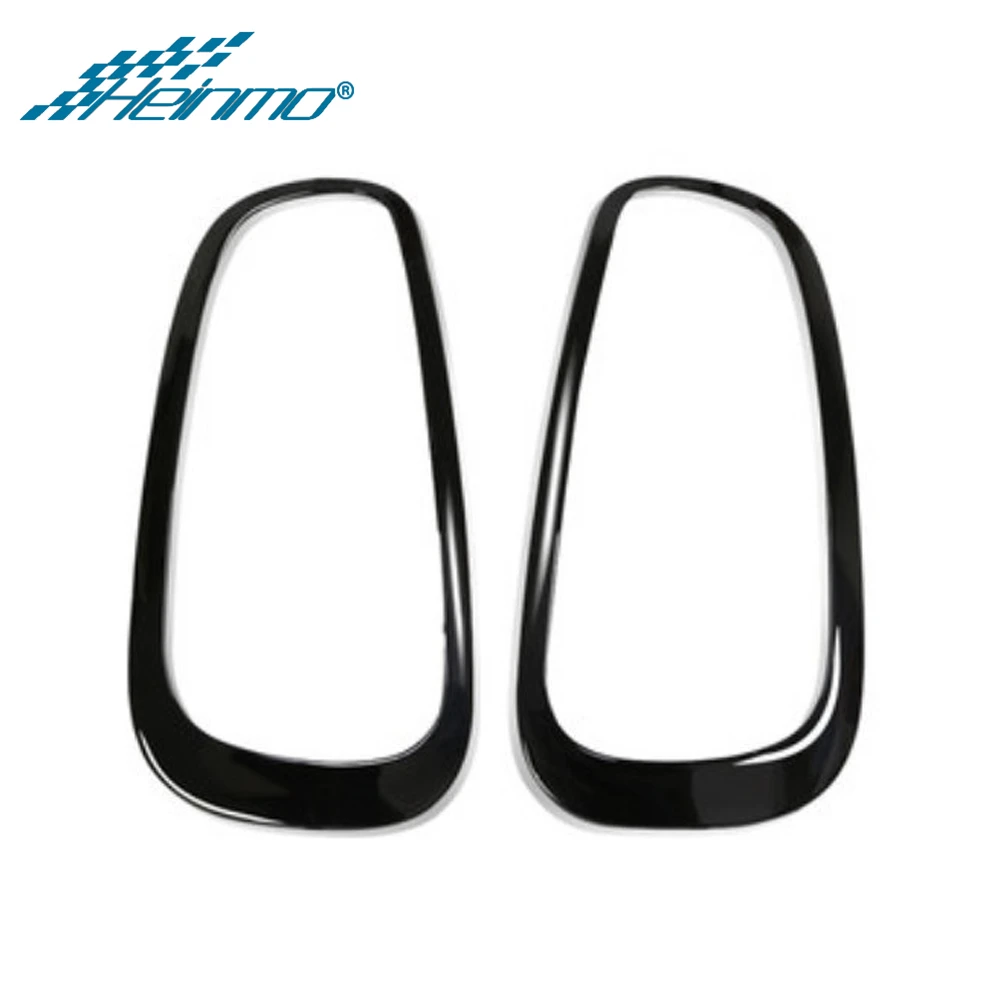 F54 Black Rear 2pcs Наклейка на фары автомобиля для MINI Clubman F54 автомобильный Головной фонарь наклейка s наклейки стильные украшения аксессуары для MINI F54 F 54 - Название цвета: F54 Black Rear 2pcs
