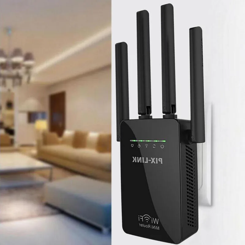 Беспроводной Wi-Fi роутер 300 Мбит/с 802.11b/G/N RJ45 | Компьютеры и офис