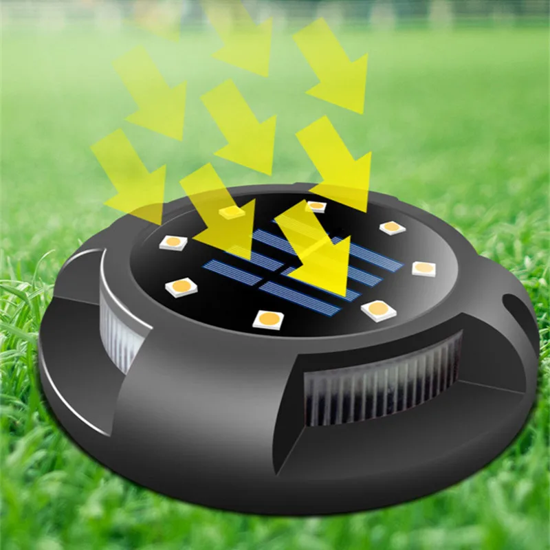 

Solar Landscape Led Lights Stair Light Solar Outdoor Pathing Light for Step Road Path Driveway Light Garden Lights Rgb IP65