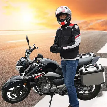

Motorcycle Reflective Safety Vest Breathable Mesh Cloth Vest With Pocket For Night Riding Cycling Walking Outdoor Sports