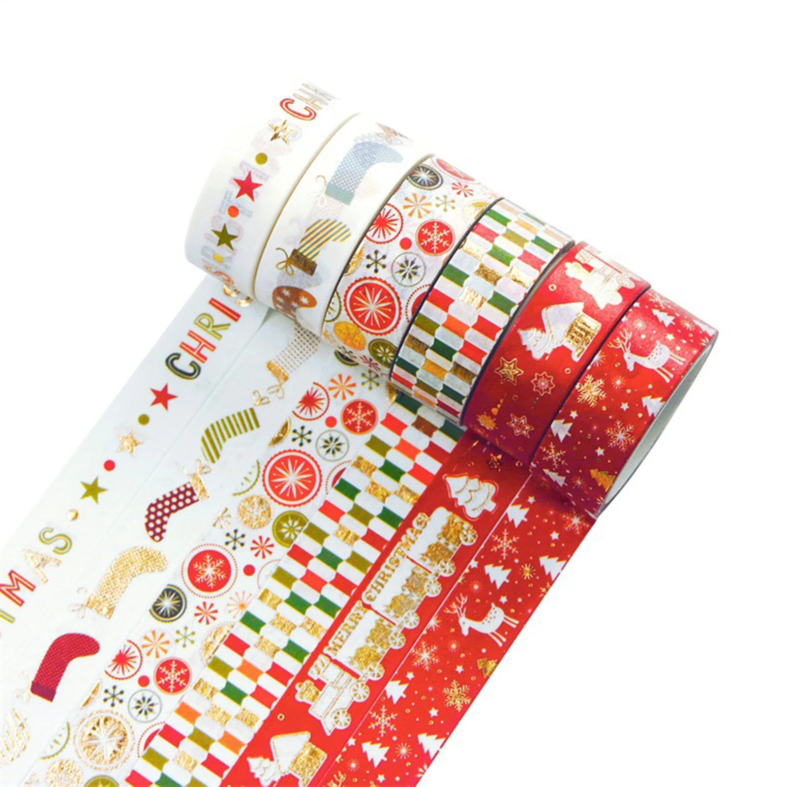

12Pcs/Set Grid Washi Tape Cute Decorative Adhesive Tape Solid Color Masking Tape For Stickers Scrapbooking DIY Stationery Tape