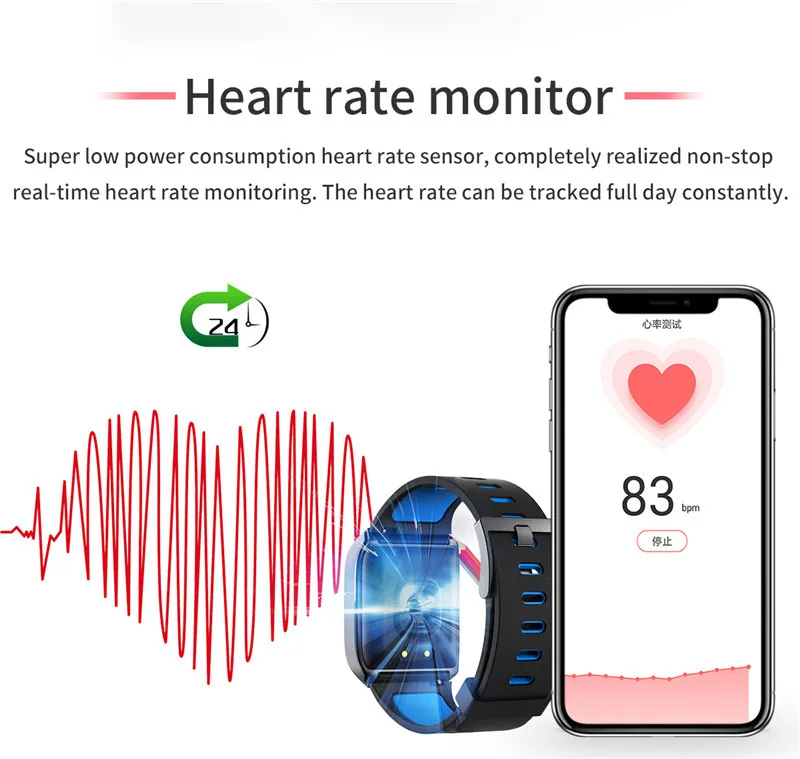 1,3 дюймов цветной экран X1 Смарт-часы мониторинг сердечного ритма IP68 Водонепроницаемый прогноз погоды фитнес-трекер спортивный браслет D30