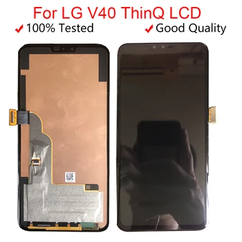 

100% OrigiFor LG V40 LCD Display Touch Screen With Frame Digitizer Assembly For LGV40ThinQ LG V50 ThinQ 5G LCD Replacement parts