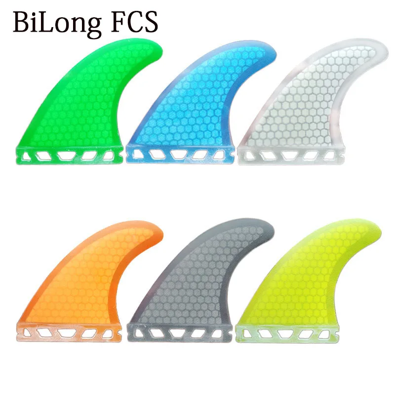 New Surfboard Fins Tri fin Set for FUTURE box G5 size fiberglass