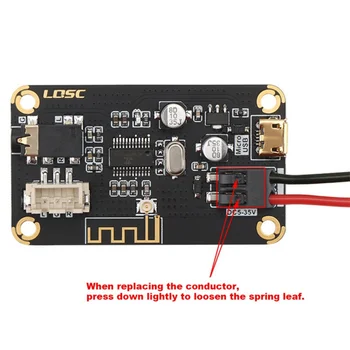 

Wireless Bluetooth Audio Receiver Board DIY Portable DC 5-35V Stereo Module