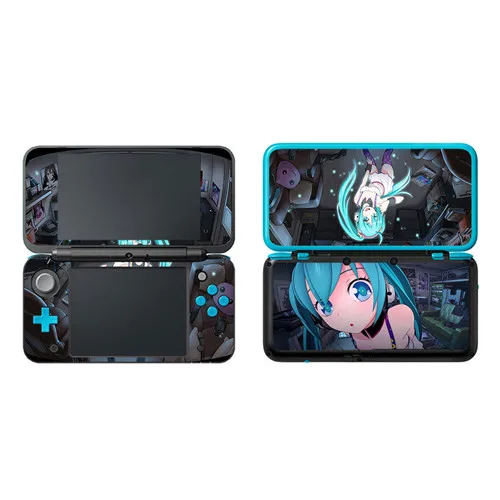 2DSLL0211 Hatsune Miku виниловая наклейка на кожу для нового 2DS LL XL наклейка на кожу для nintendo 2DSLL виниловая Защитная Наклейка - Цвет: 2DSLL0211