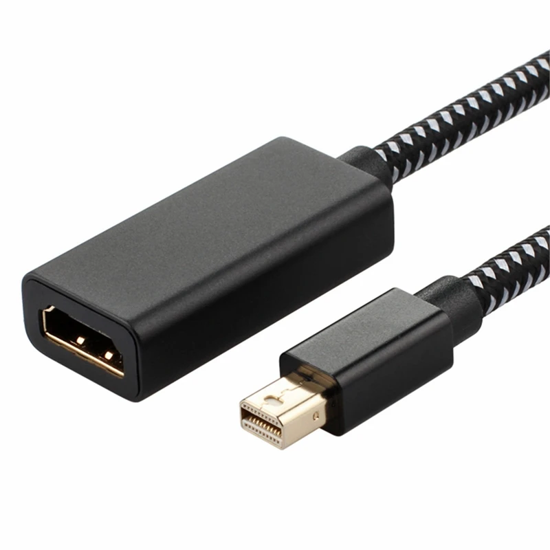 4K 60hzmini Дисплей порт кабель DP-HDMI адаптер «Папа-мама» мини дисплей порт для Macbook Air 13 Surface Pro 4