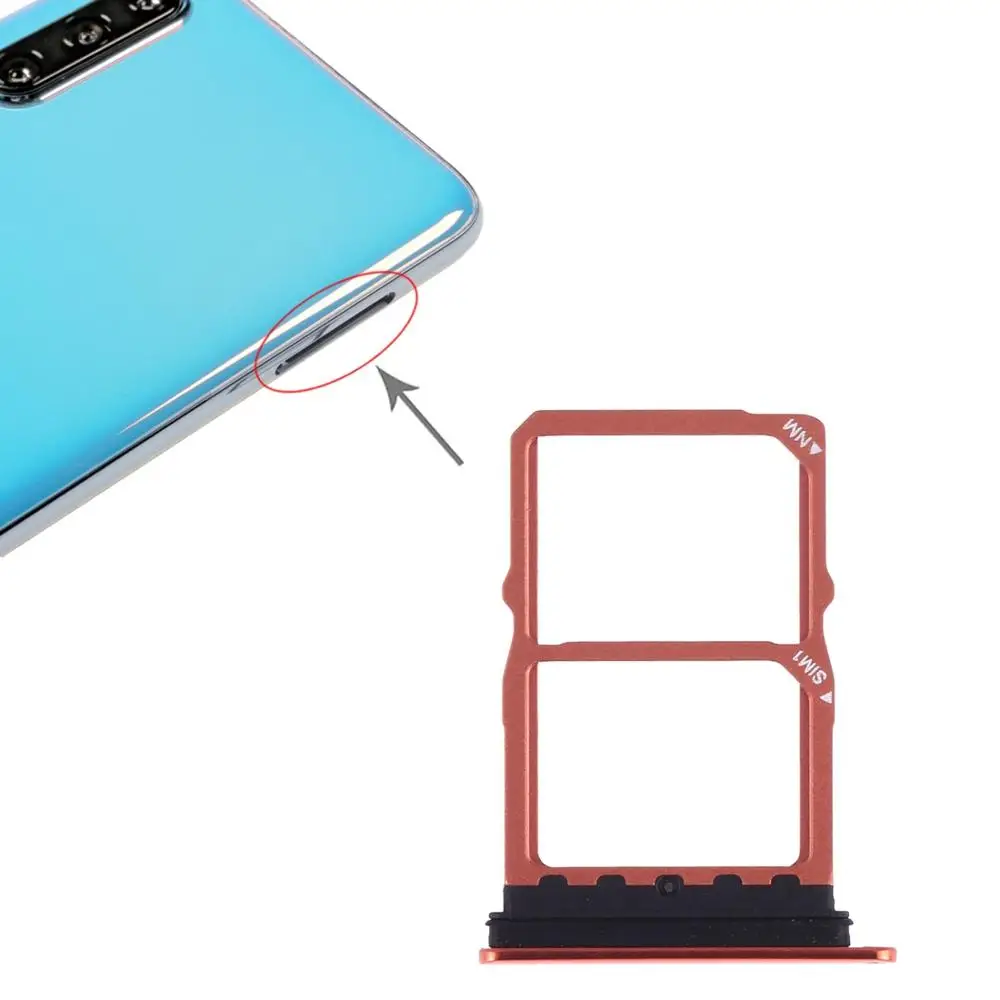 IPartsBuy лоток для сим-карты+ нм лоток для карт для huawei P30