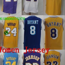 А+++ Лос-Анжелес качество для взрослых женщин Коби#8#24 Bryant Magic#32 Джонсон Джерси