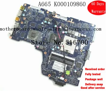 

Placa Mae For Toshiba A665 A660 K000109860 Notebook Mainboard Sockel 989 NWQAA LA-6062P