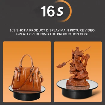 

1.5kg 360 Degree Electric Photography Rotating Table Photography Rotating Turntable Display Stand Video Shooting Props EU US