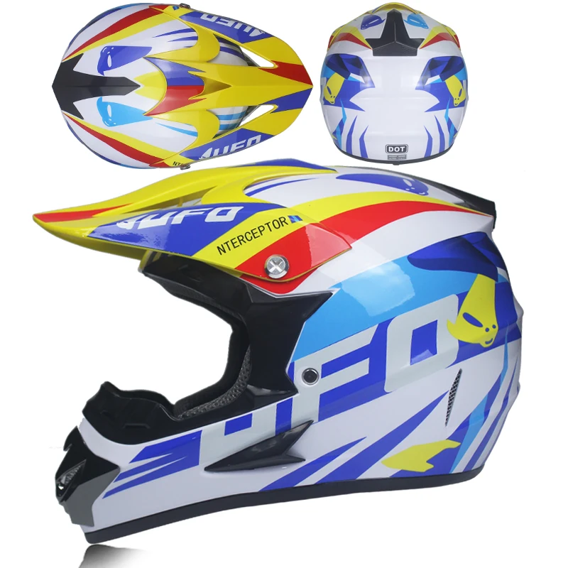 MSUEFKD casque de moto Dirt bike vtt descente croix capacete da moto cascos moto cross off road casques Dot утвержден - Цвет: 4e