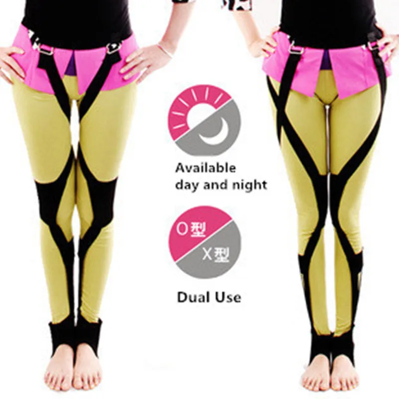 Fitness Stretch Band O/X-type Leg Correction Bow legs Leggings Hip O Leg Orthotics Corrector Health Care Day and Night Use Corrector