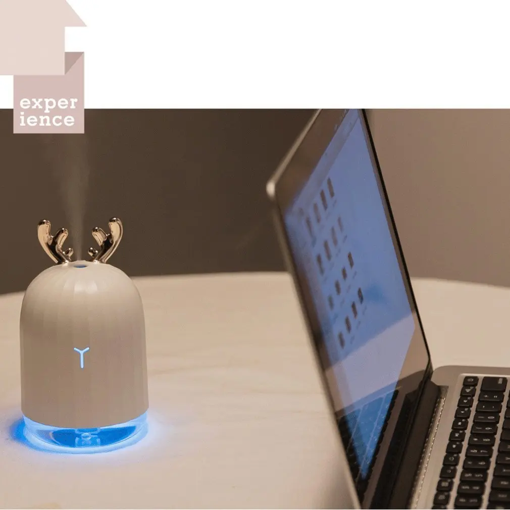 Usb Уникальный Прочный портативный увлажнитель, домашний, офисный, автомобильный, монтируемый маленький олень/банка/светильник, башня, дятел, увлажнитель