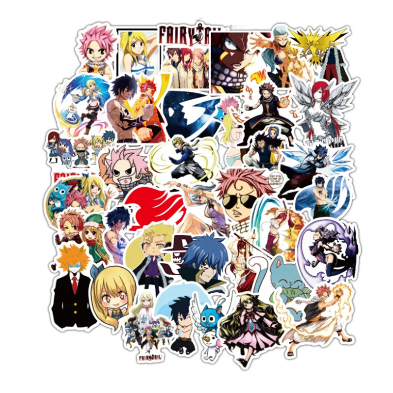 

10/30/50PCS cartoon character graffiti waterproof skateboard luggage mobile phone account decorative stickers wholesale