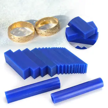

Three-piece Engraving Set Jewelry Ring Mold Wax Tube Jewelry Ring Making Engraving Sheet Set Blue Ring Carving Wax Jewelry Tools