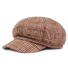 XdanqinX Осенняя женская шляпа, винтажная модная кепка газетчика, художественный Молодежный женский колпачок для крышки, элегантный тренд, студенческие шляпы