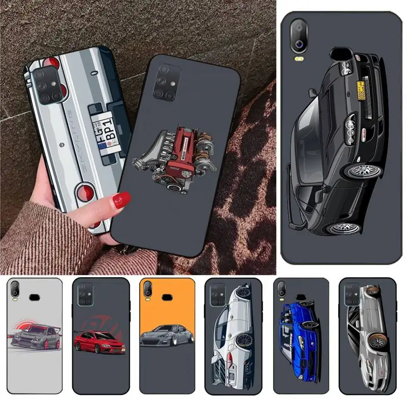 

HPCHCJHM Drift Cars Auto Racing Customer High Quality Phone Case For Samsung A10 A20 A30 A40 A50 A70 A80 A71 A51 A6 A8 2018