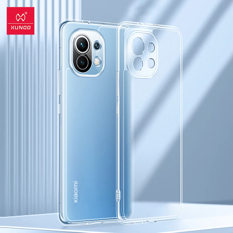 For Xiaomi Mi 11 CaseXundd New Diamond Matte Anti-fingerprint Phone Cover Camera&Screen Protective Case For Xiaomi Mi 11 5G