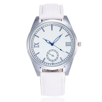 

New Women Men Watch Fashion Casual Leather Strap Quartz Wrist Watch Hot Sale Ladies Dress Watches Clock Relogio Feminino