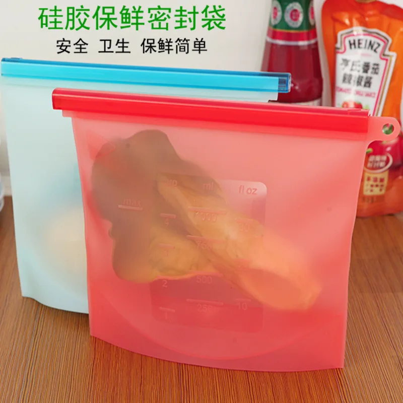 Силикагель консервационная Сумка Вакуумный пакет для хранения еды Противоударная сумка холодильник 1000 мл