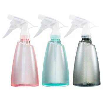 

3pcs 500ml Empty Spray Bottle Multifunctional Mist Atomizer Bottles Plastic Dispenser Tools For Home Garden (Assorted Color)