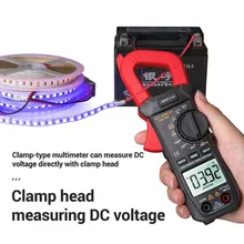 Protable ST209 Digital Multimeter Clamp Meter 6000 count True RMS Amp DC/AC Current Clamp tester Meters voltmeter 400v Auto Rang peakmeter pm2028a pm2028b pm2028s clamp multimeter true effective value 1000a v digital current voltmeter multimeter measurement