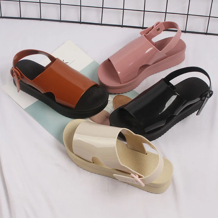 

2020 ladies Melissa jelly shoes ladies platform sandals casual shoes women's shoes non-slip Melissa shoes