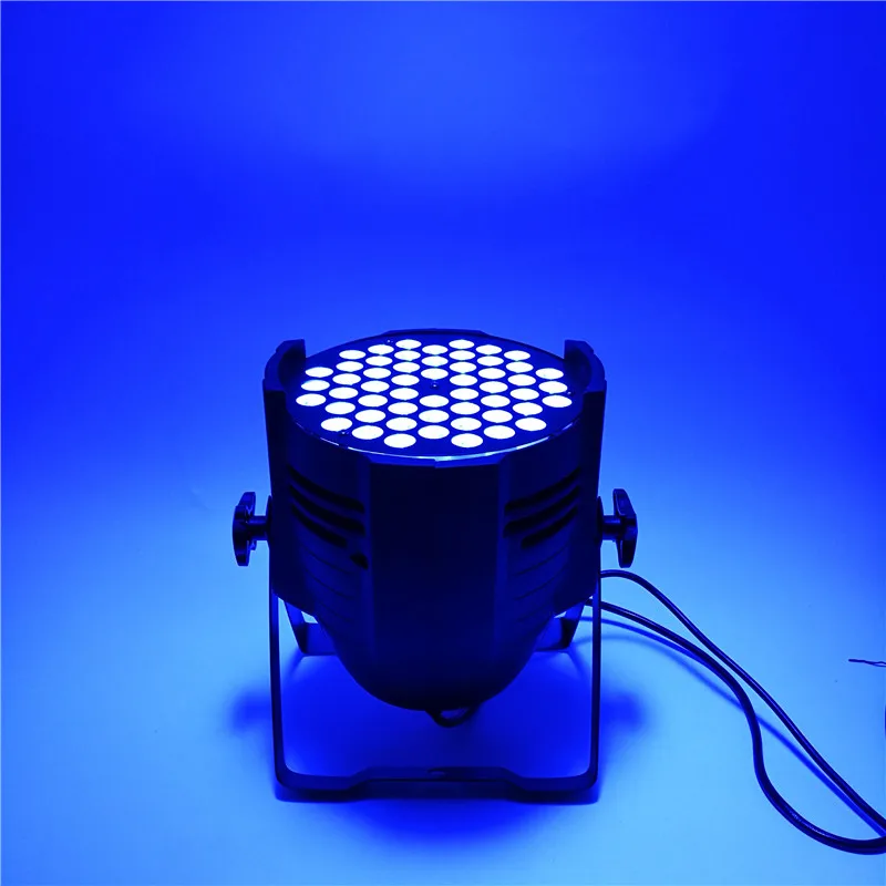 54X9W Алюминий LED Par Банки RGB 3в1 сценическое освещение DMX 3/7 каналов двойной свет/фон