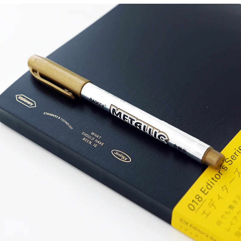 DIY Metal Permanent Markers Paint Marker Pen for Manga Drawing