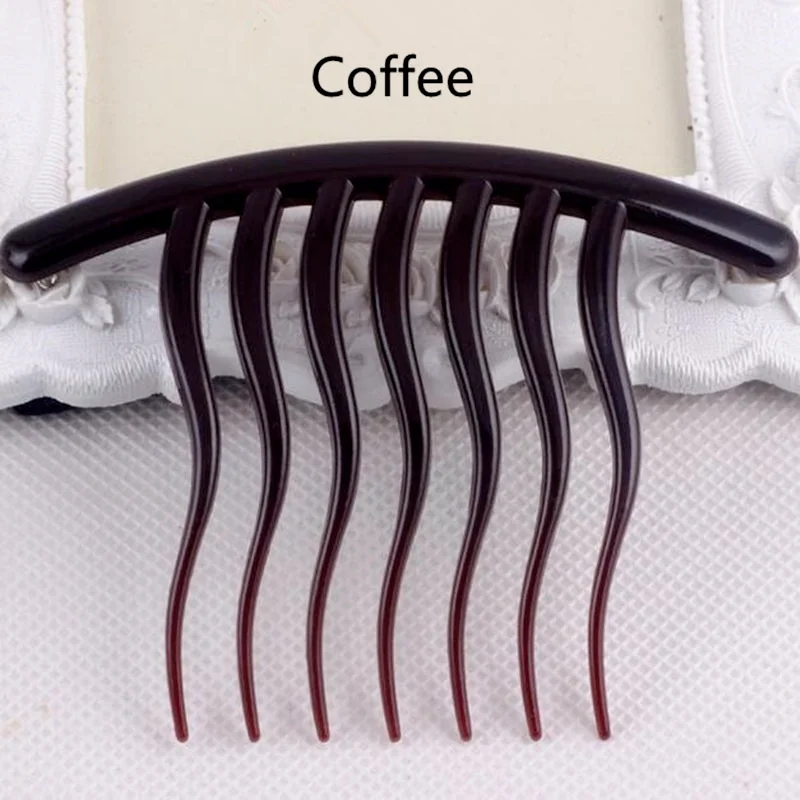Volume Inserts Hair Clip Bun Ponytail Inserts Dish Hair Comb S7N8