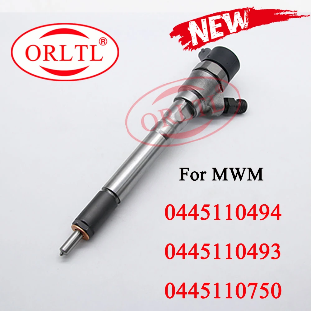 

4pcs 0 445 110 494 Genuine Common Rail Injector 0445110494 Fuel Pump Common Rail Injection 0445 110 494 for Jac 2.8d Engine