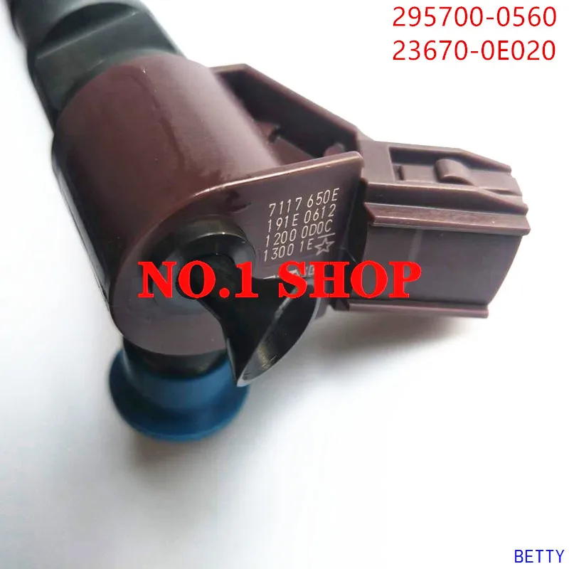 На 100% подлинный и новый инжектор common rail 23670 0E020 295700 0560 для 2GD FTV 2.4L|Регулирование