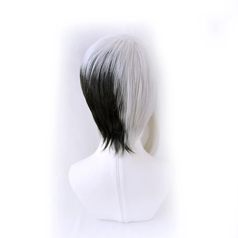 Anime-Dr-Stone-Cosplay-Asagiri-Gen-Black-White-Costume-Wig-Heat-Resistance-Fiber-Synthetic-Hair-Wig (3)