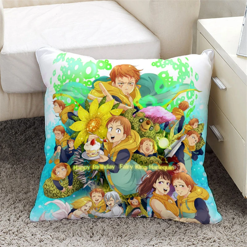 45*45 см аниме Nanatsu no Taizai мультфильм Семь смертных грехов платье двухсторонняя