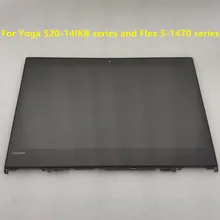 

5D10N45603 5D10N45602 For Lenovo Yoga 520-14IKB Flex 5-1470 LCD Screen+Touch Digitizer Assembly With Frame