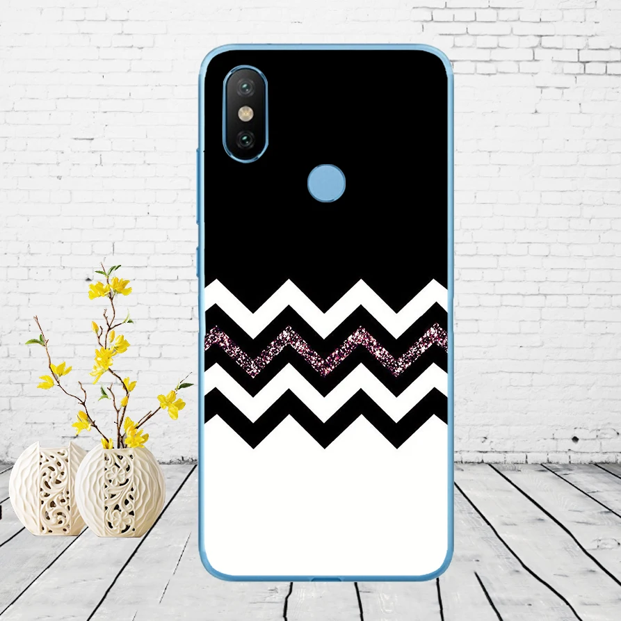 Мягкий силиконовый чехол с мраморным камнем для Xiao mi Red mi 6 6a mi 8 a2 lite note 5 6 pro 7 - Цвет: 8