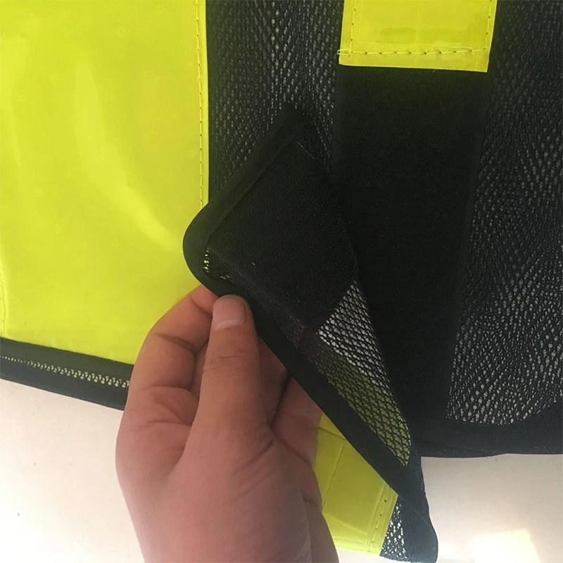 Security Visibility Reflective Vest Construction Traffic Cycling Wear Reflective Safety Clothing Motorcycle Jacket