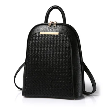 

2020 new women's shoulder bag ladies large capacity travel bag fashion casual solid color zipper backpack