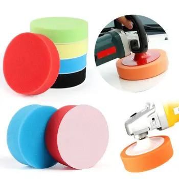 

Car Polisher Pad Practical Car Polishing Foam Buffing Sponge Pad Kit for Car Polisher 3/4/5/6/7" New