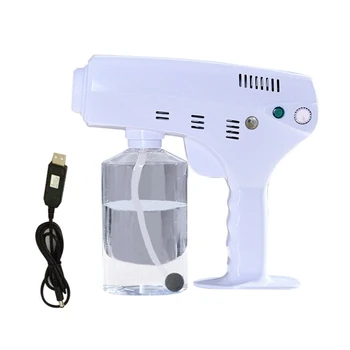 

Blue Light Nano Atomizing Disinfection Sprayer Fogger Cordless Rechargeable