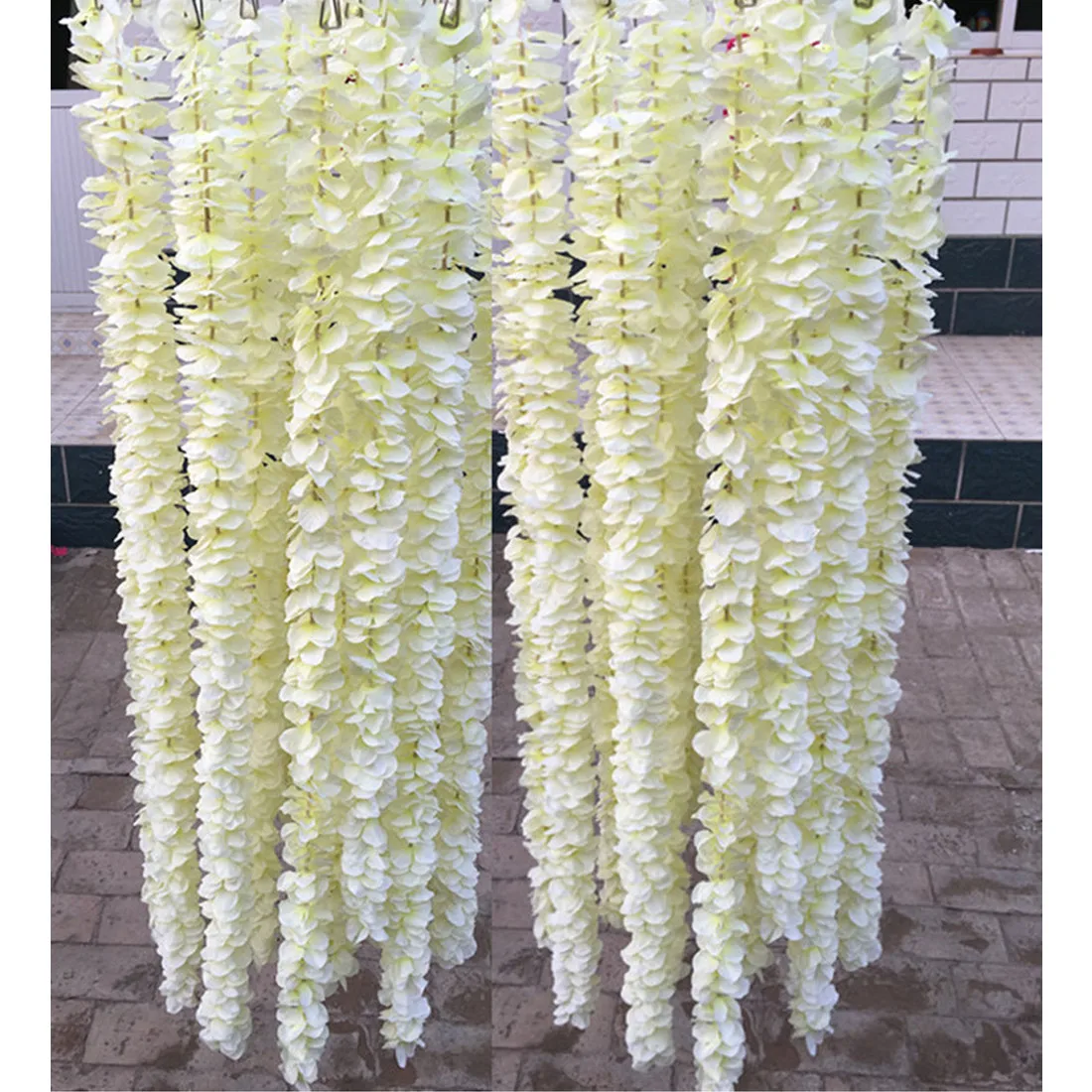 

Advanced crepe Garland of Household Items Simulates Jasmine Wedding Festival Home Party Celebrations