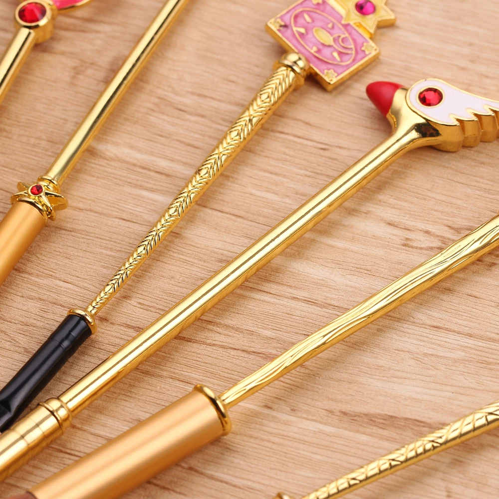 Партиями по 6 шт./компл. аниме Cardcaptor Sakura кисти для макияжа кисть для теней для век Concear профессиональных косметических кистей для макияжа с ручкой в форме ящик для инструментов